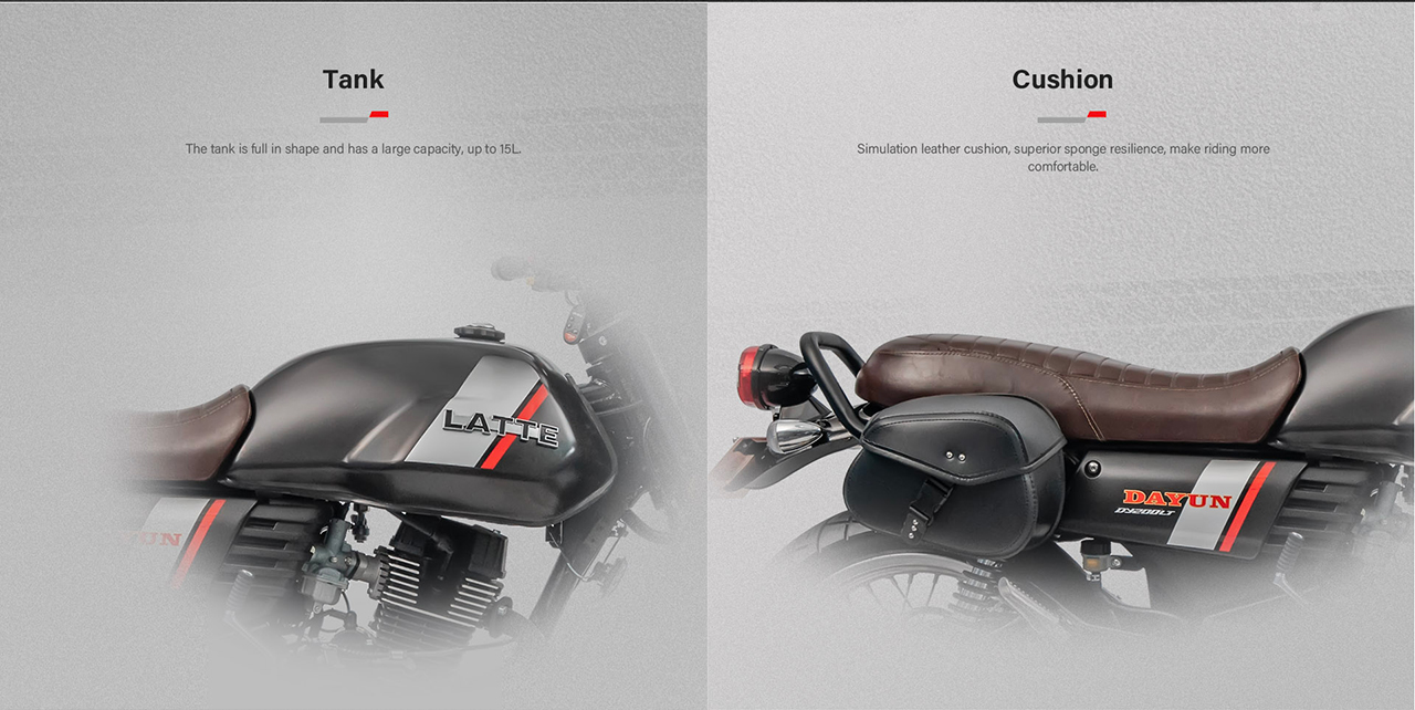 200cc Retro Motorcycle